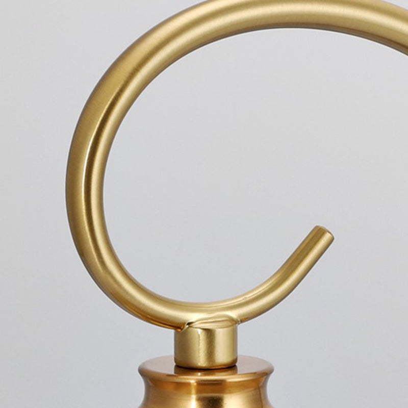 LuxLift Tischlampe | Rundes Glas & Messing | Schmelzwachs-Design | Heb- & Standard-Version | Perfekt für Wohnzimmer