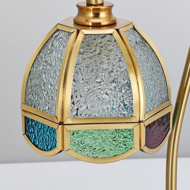 LuxLift Tischlampe | Rundes Glas & Messing | Schmelzwachs-Design | Heb- & Standard-Version | Perfekt für Wohnzimmer