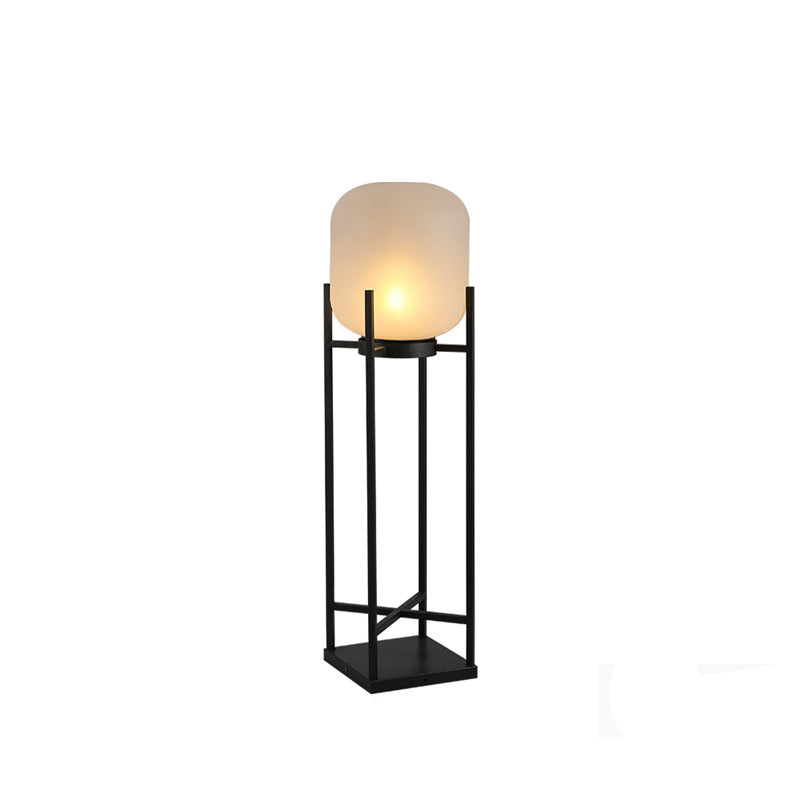 NovaSteel Outdoor Stehlampe | Edelstahl & Acryl | Wasserdicht | LED Beleuchtung | Modern für Terrassen