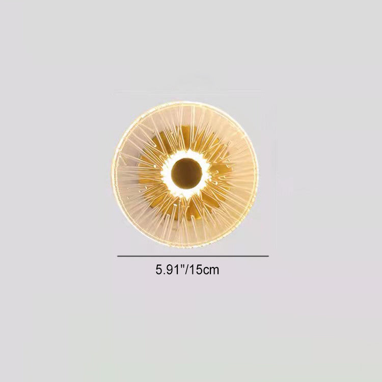 LotuShine Mid-Century Design LED Wandlampe | Eisen-Glas Wandleuchte | Lotusblatt Optik | Wohnzimmer-Beleuchtung