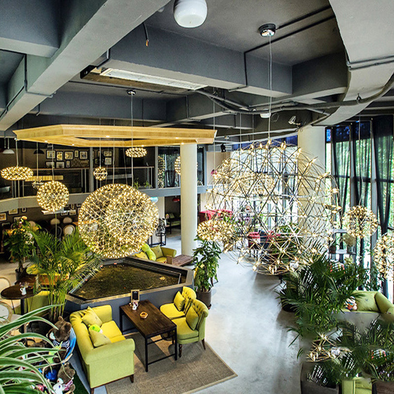 StarGlim Nordic Design LED Hängeleuchte | Dandelion Edelstahl Pendelleuchte | Esszimmer-Licht