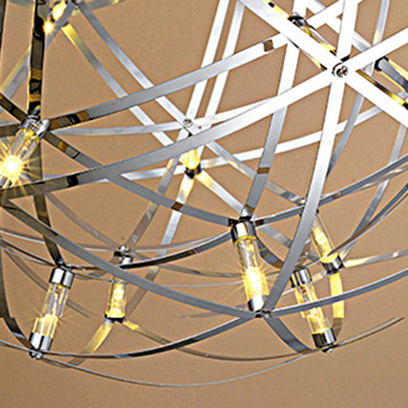 StarGlim Nordic Design LED Hängeleuchte | Dandelion Edelstahl Pendelleuchte | Esszimmer-Licht