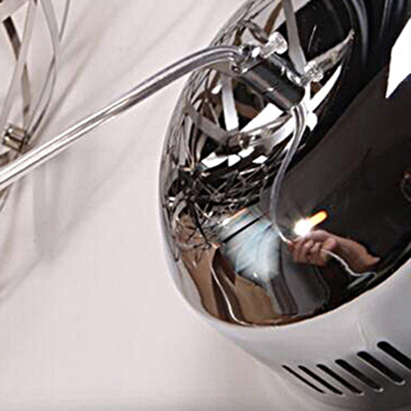 StarGlim Nordic Design LED Hängeleuchte | Dandelion Edelstahl Pendelleuchte | Esszimmer-Licht