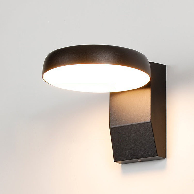 LumaWave LED Wandleuchte | Wasserdicht | Minimalistisches Design | Bewegungsmelder | Für Außenbereich