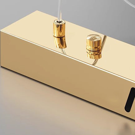 LumeArt Deco LED Kronleuchter | Aluminium Silica Design | Geometrisches Insellicht | Esszimmer & Wohnzimmer