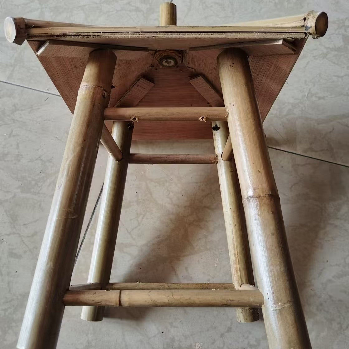 ZenLoom Japanische Bambus Pendelleuchte | Rustikales Design | Handgewebt | Natürliche Beleuchtung für Zuhause