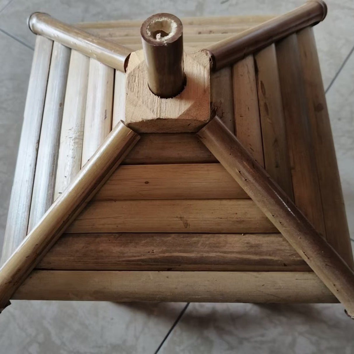 ZenLoom Japanische Bambus Pendelleuchte | Rustikales Design | Handgewebt | Natürliche Beleuchtung für Zuhause