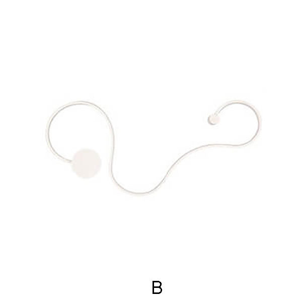 Serpenta Moderne LED Wandlampe | Aluminium | Geschwungenes Design | Dimmbar | Stilvolle Beleuchtung