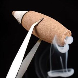 AromaFlow Räucherkerzen mit Rückfluss | Beruhigende Düfte | Sandelholz & Agarholz | Entspannung & Wellness