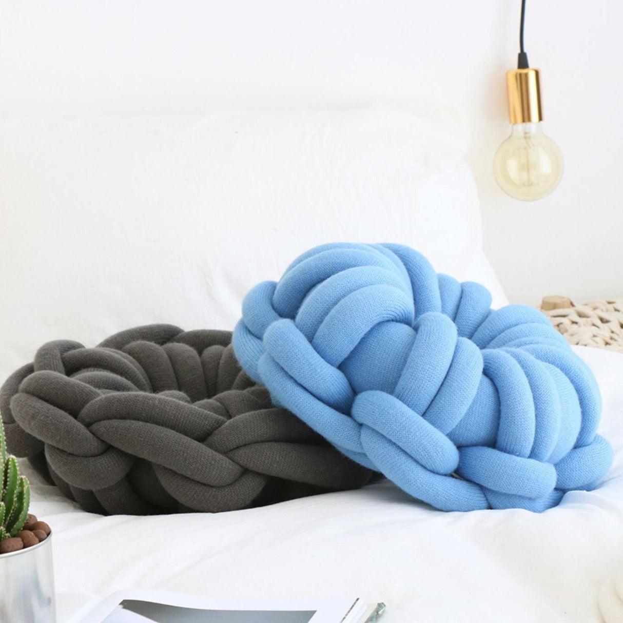 Donutta Beignet Kissen | Weiches Donut-Kissen | Komfortables Sitzkissen & Deko-Highlight