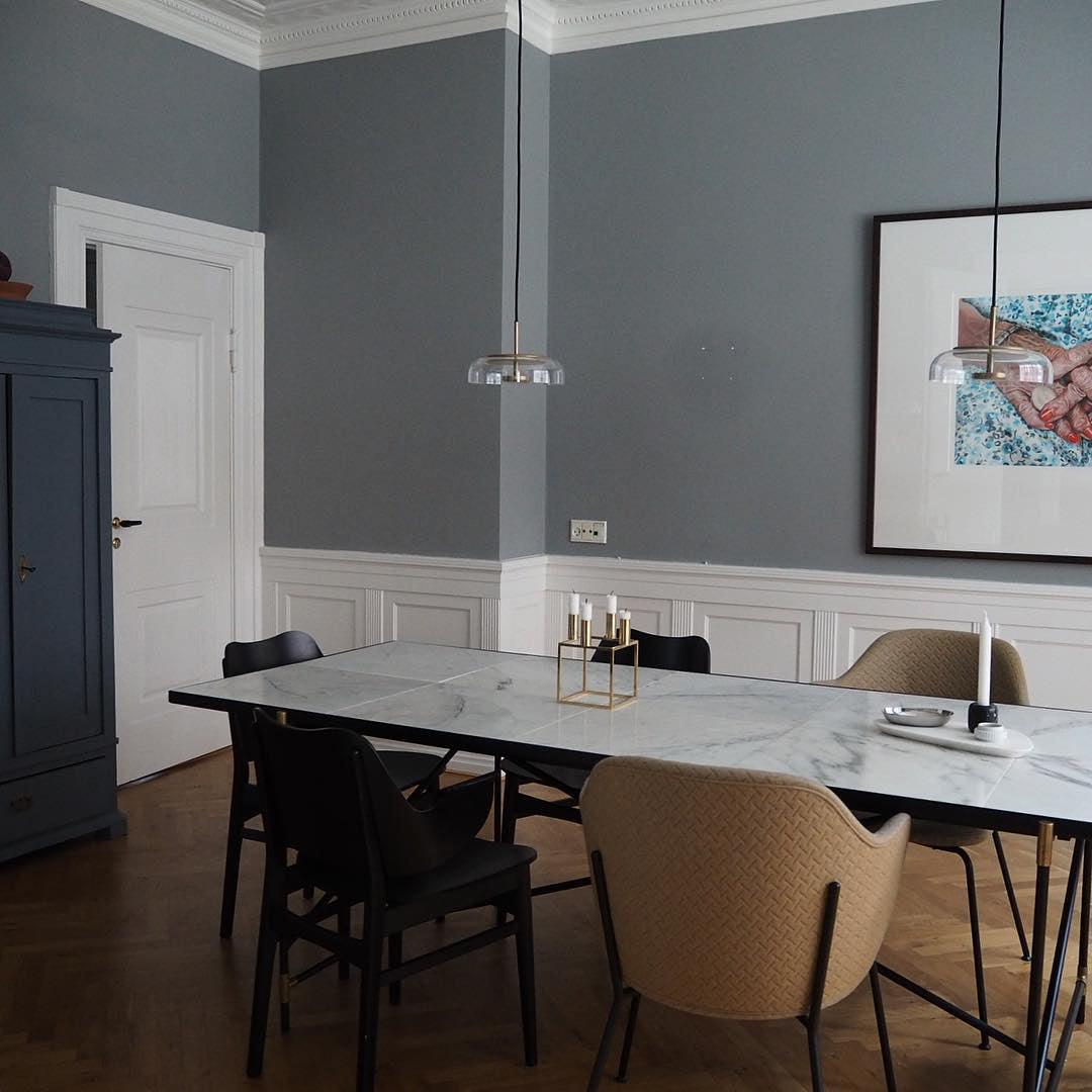 LunaVibe Messing Pendelleuchte | Moderne Hängelampe | Dimmbares Licht | Zeitloses Design