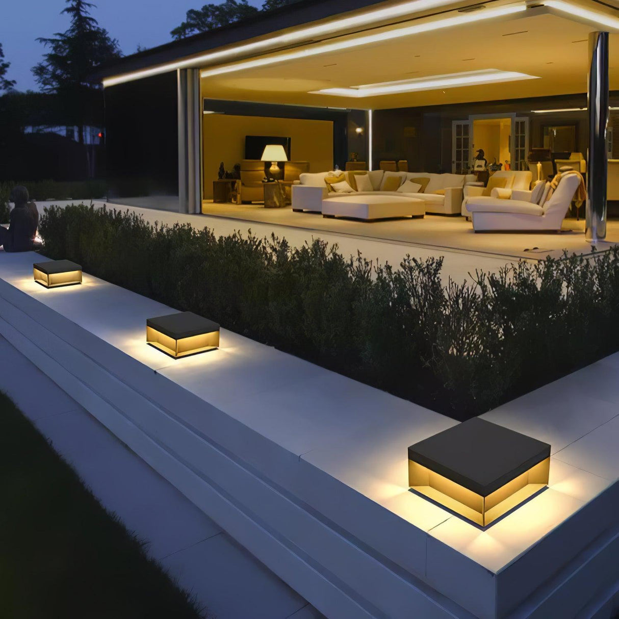 SolaraPost Solar Außenpfostenleuchte | LED Gartenbeleuchtung | Energieeffizient | Wasserdicht | Dekorative Außenbeleuchtung für Garten & Terrasse