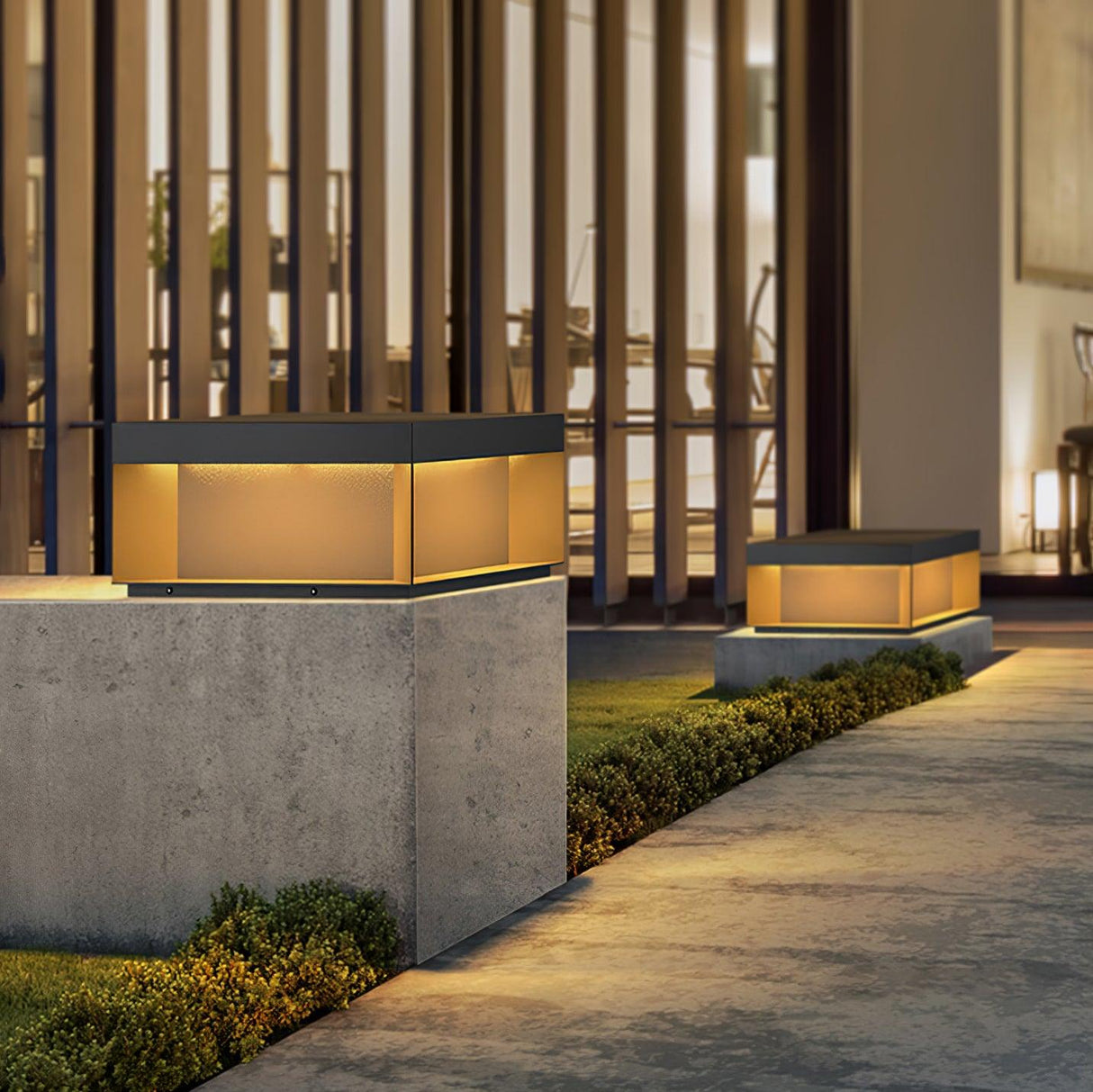 SolaraPost Solar Außenpfostenleuchte | LED Gartenbeleuchtung | Energieeffizient | Wasserdicht | Dekorative Außenbeleuchtung für Garten & Terrasse