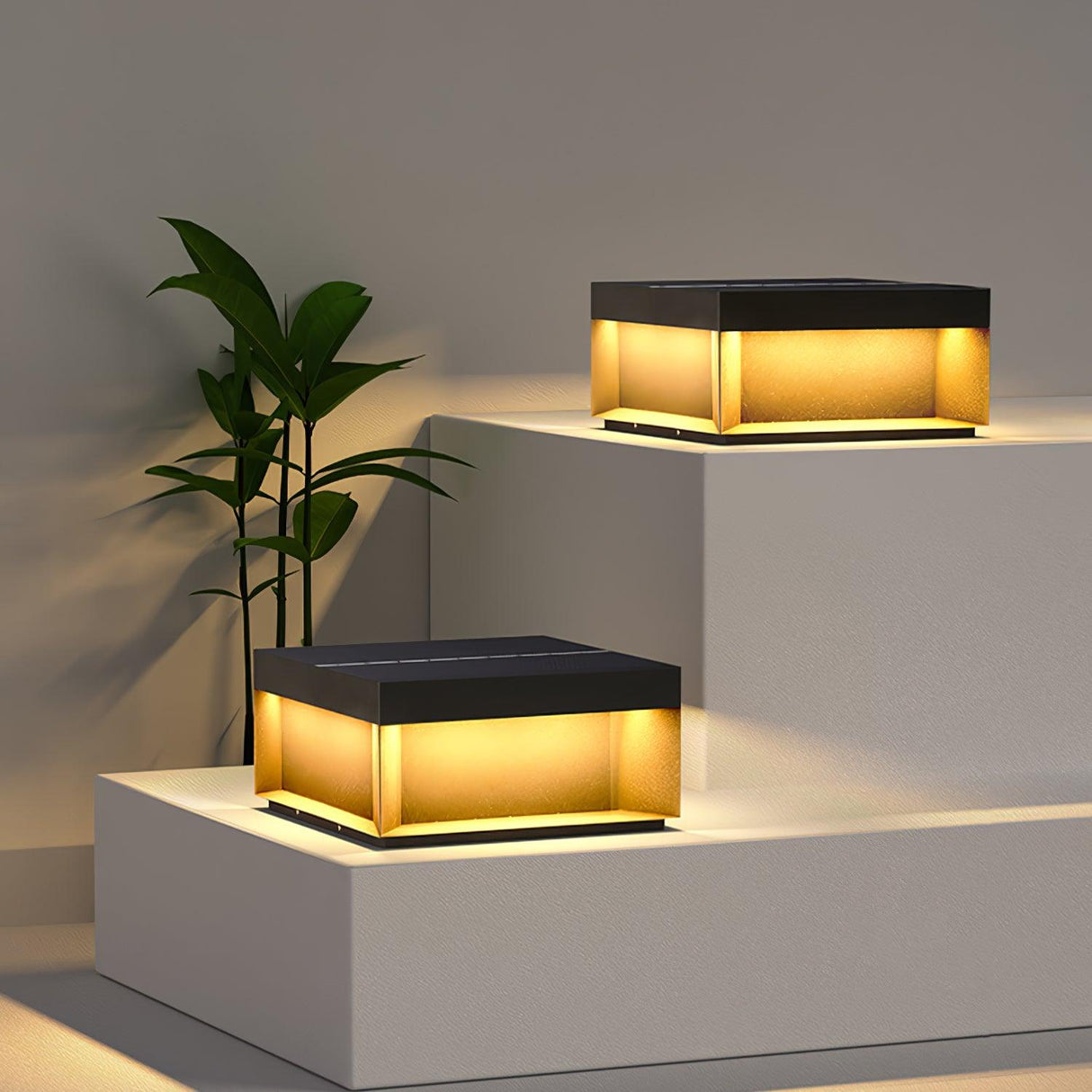 SolaraPost Solar Außenpfostenleuchte | LED Gartenbeleuchtung | Energieeffizient | Wasserdicht | Dekorative Außenbeleuchtung für Garten & Terrasse