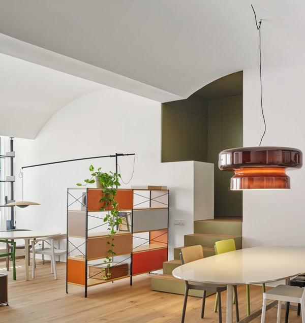 Vetra Glas Hängeleuchte | Handgefertigt | Mundgeblasenes Glas | Luxuriöse Deckenlampe für Wohn- & Esszimmer