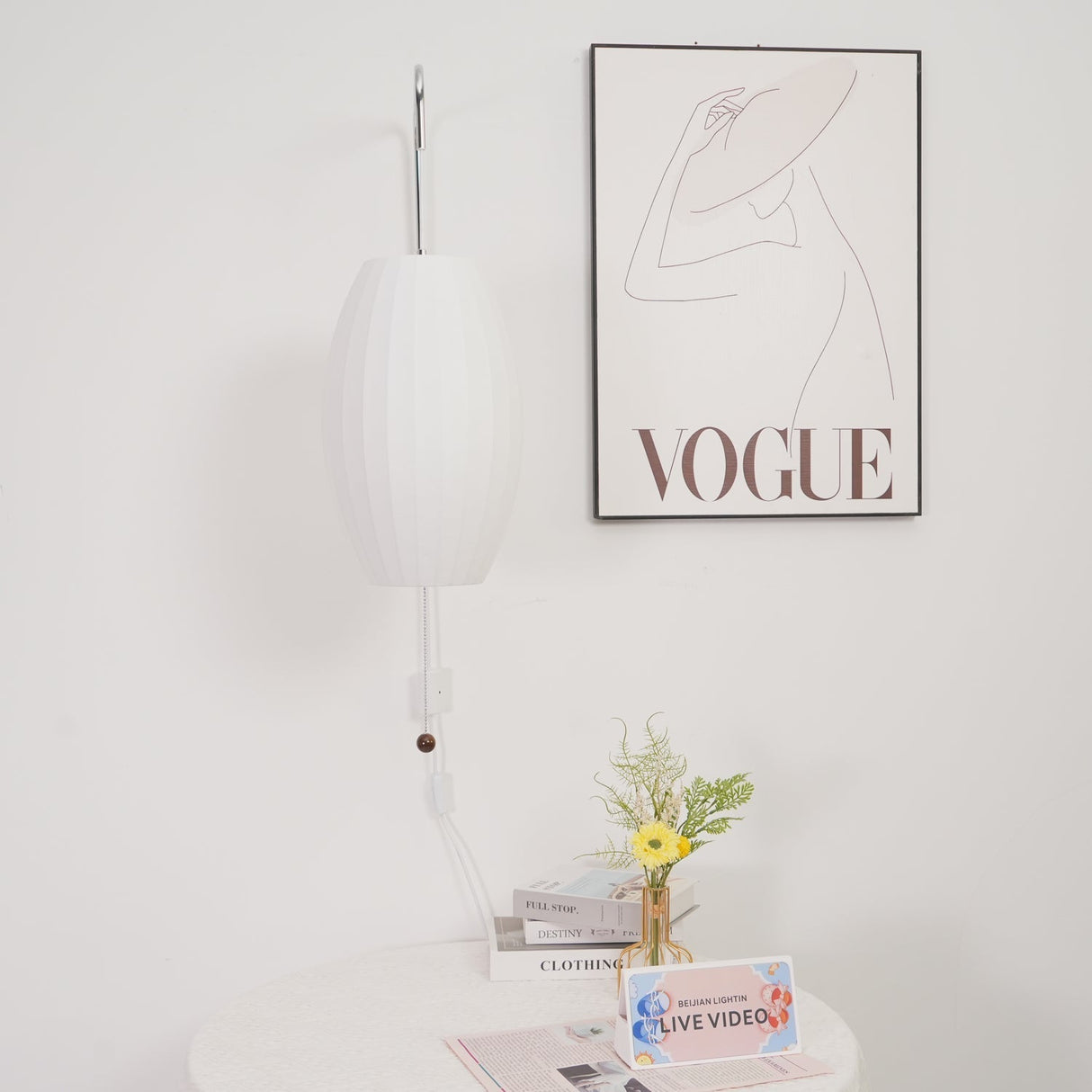 GlowElegance Nelson Wandleuchter | Zeitloses Design | Elegante Wandbeleuchtung für Wohnräume