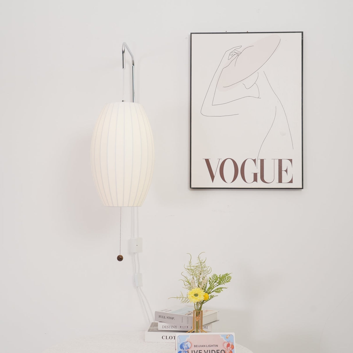 GlowElegance Nelson Wandleuchter | Zeitloses Design | Elegante Wandbeleuchtung für Wohnräume