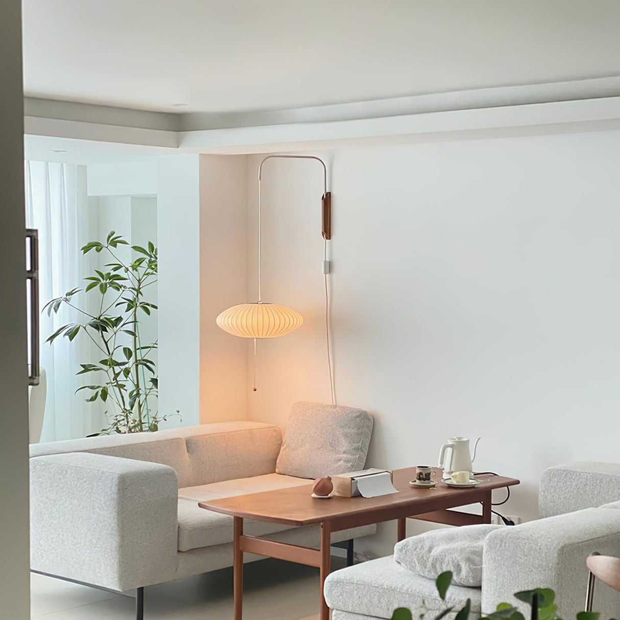 GlowElegance Nelson Wandleuchter | Zeitloses Design | Elegante Wandbeleuchtung für Wohnräume