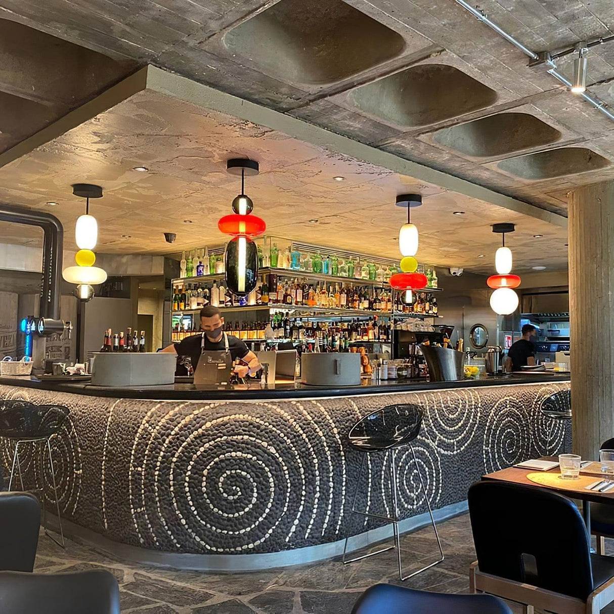 CrystalGlaze Pendelleuchte aus kandiertem Glas | Elegantes Lichtdesign | Dimmbar | Perfekt für Esszimmer & Wohnzimmer