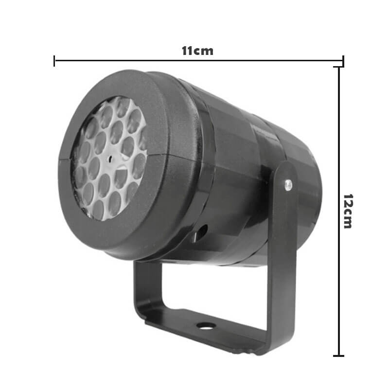 SnowGlow Weihnachtsprojektor Licht | Schneeflocken LED Projektion | Stimmungsvolle Weihnachtsdeko