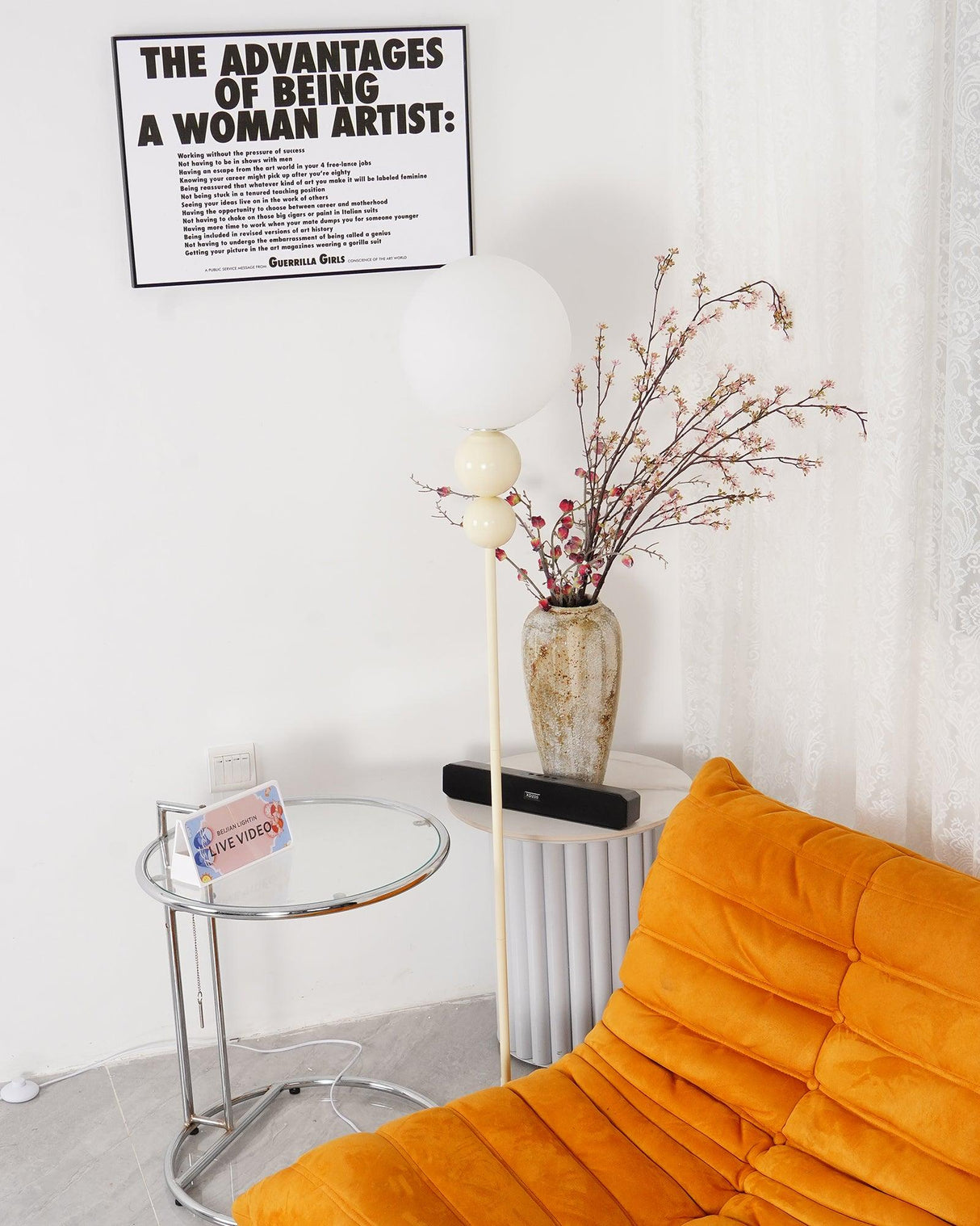 VividGlow Stehleuchte | Modernes LED-Licht | Dimmbar | Stilvolle Beleuchtung für Zuhause