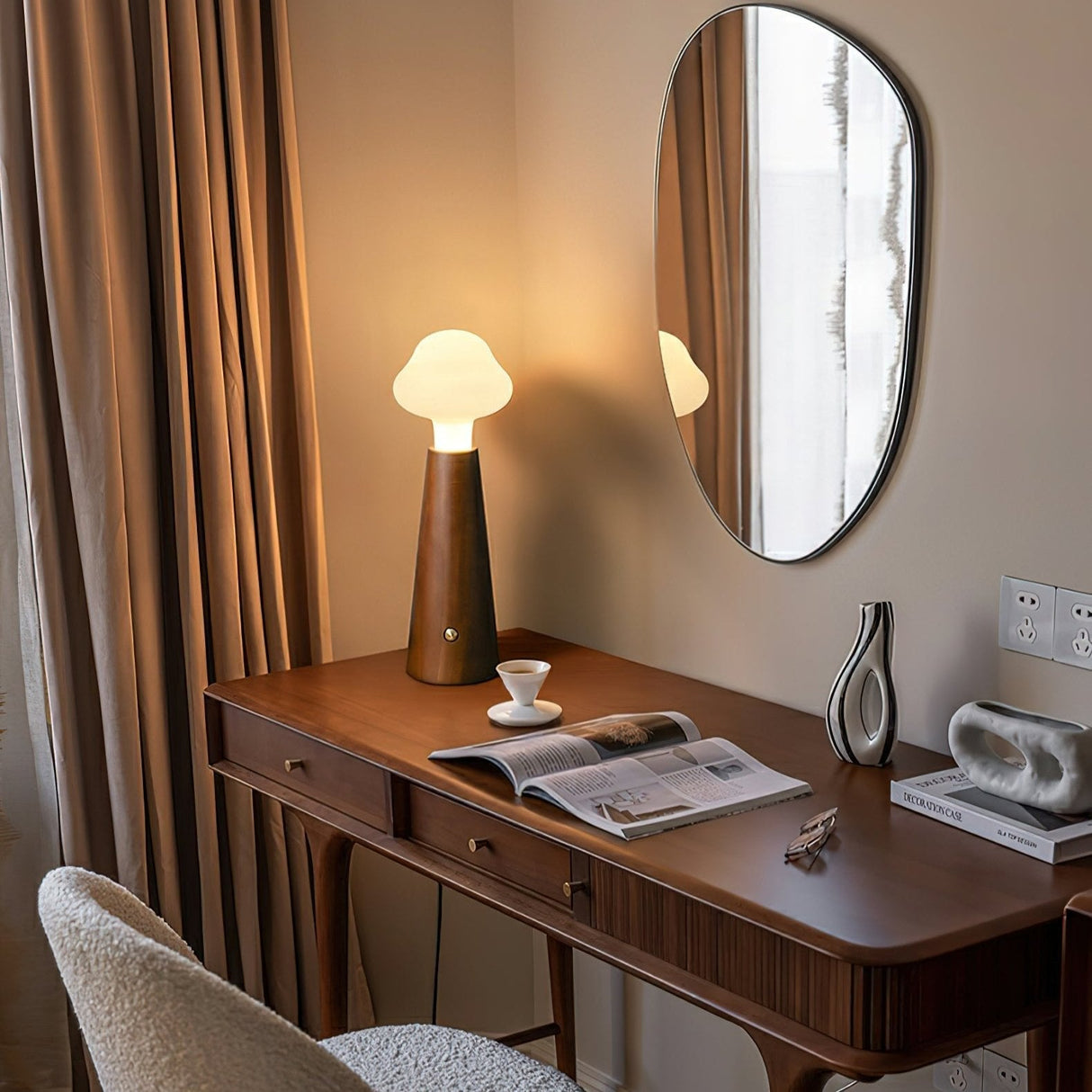 Nimbusia LED Tischlampe | Wolkenförmiges Design | Stimmungslicht & Deko für Zuhause