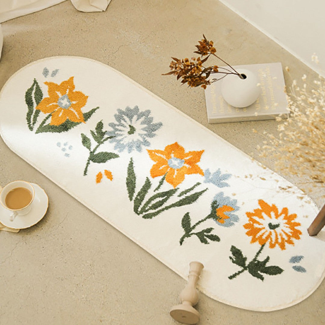 LoomAura Ovale Boho Teppiche | Handgewebt | Nachhaltig & Stilvoll | Perfekte Wohnaccessoires