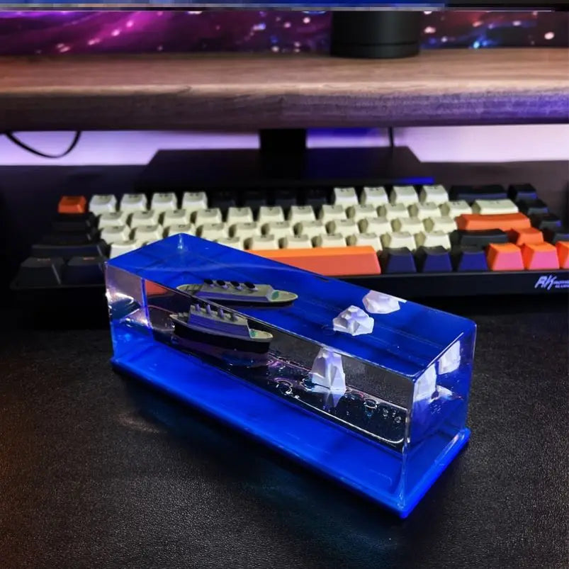 TitanSea Unsinkbares Schiff | Schwimmendes Modell | Kreative Deko | Für Zuhause & Kinderzimmer