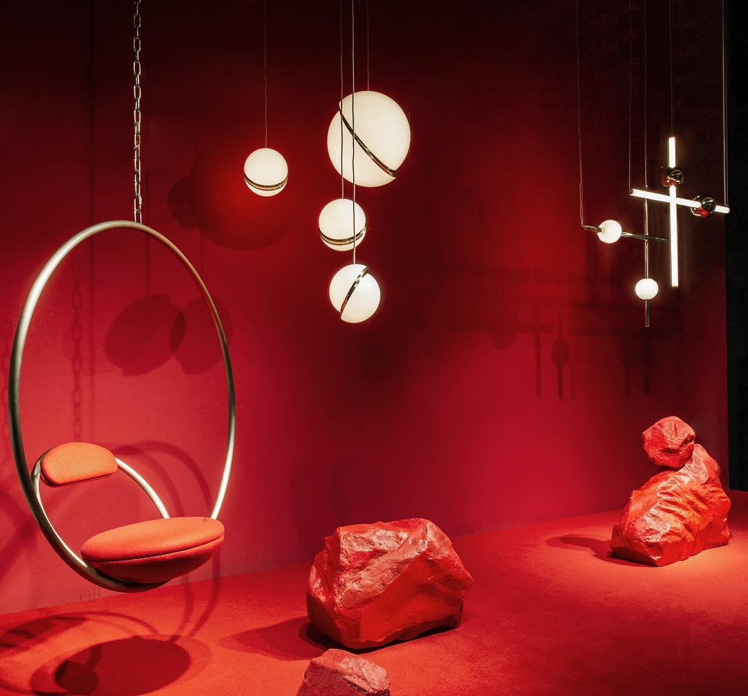 Cresnova Mondsichel Pendelleuchte | Mondförmiges Design | Stimmungsvolle Beleuchtung für Zuhause