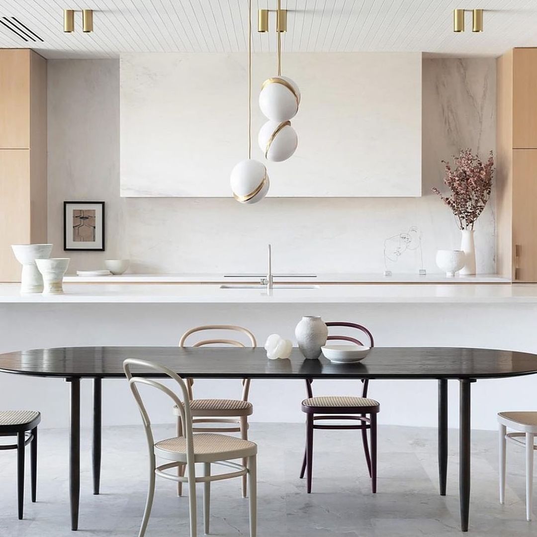 Cresnova Mondsichel Pendelleuchte | Mondförmiges Design | Stimmungsvolle Beleuchtung für Zuhause