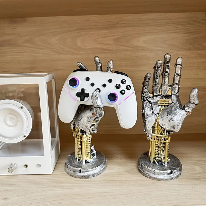 CyberGrip Sci-Fi Controller Halterung | Gaming Zubehör | Cyberpunk Design | Praktischer Controller Stand