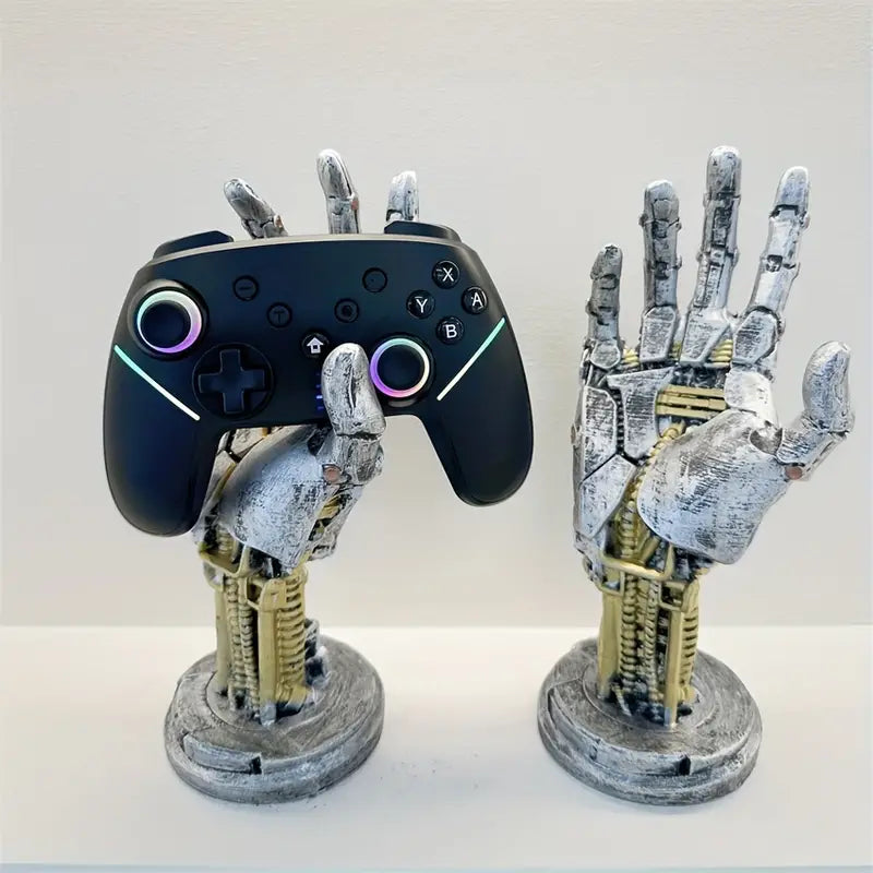 CyberGrip Sci-Fi Controller Halterung | Gaming Zubehör | Cyberpunk Design | Praktischer Controller Stand