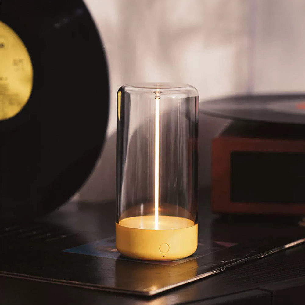 NanoLum Magnetische Mini-Tischlampe | Modernes Design | Kabellos | Stimmungslicht | Perfekte Deko für Zuhause