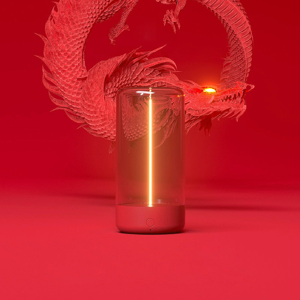 NanoLum Magnetische Mini-Tischlampe | Modernes Design | Kabellos | Stimmungslicht | Perfekte Deko für Zuhause