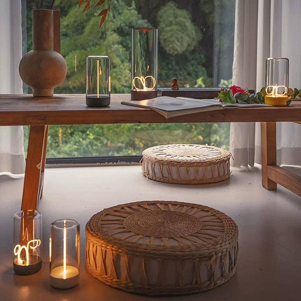 NanoLum Magnetische Mini-Tischlampe | Modernes Design | Kabellos | Stimmungslicht | Perfekte Deko für Zuhause