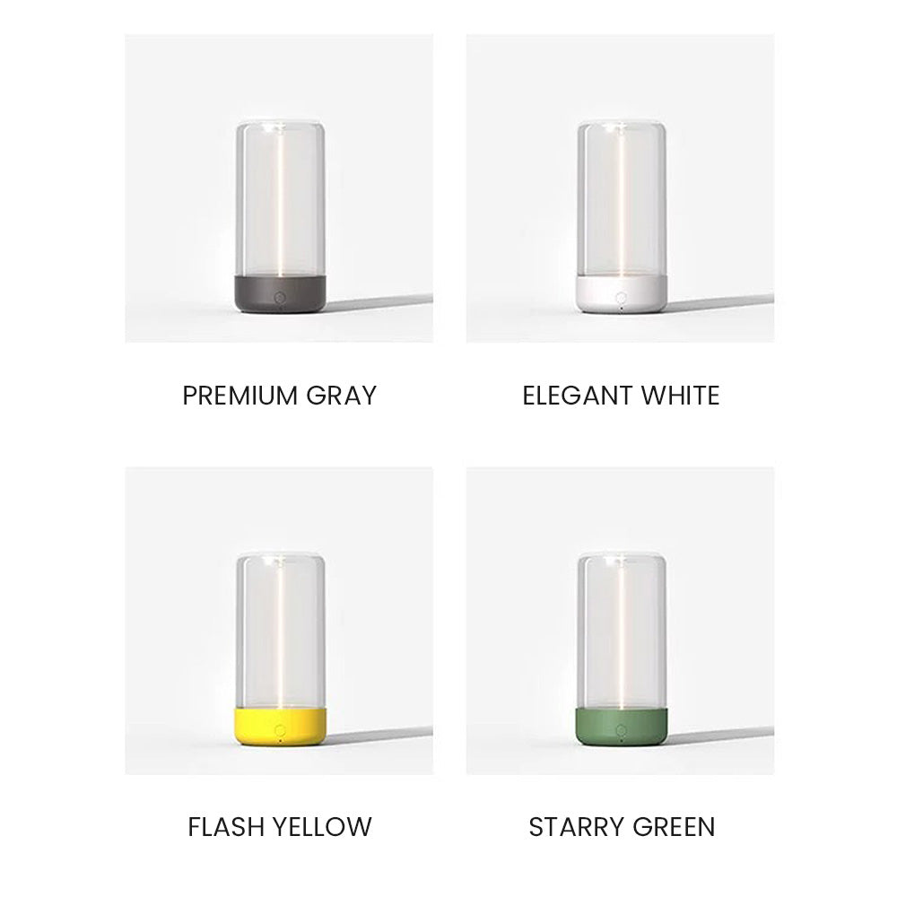 NanoLum Magnetische Mini-Tischlampe | Modernes Design | Kabellos | Stimmungslicht | Perfekte Deko für Zuhause