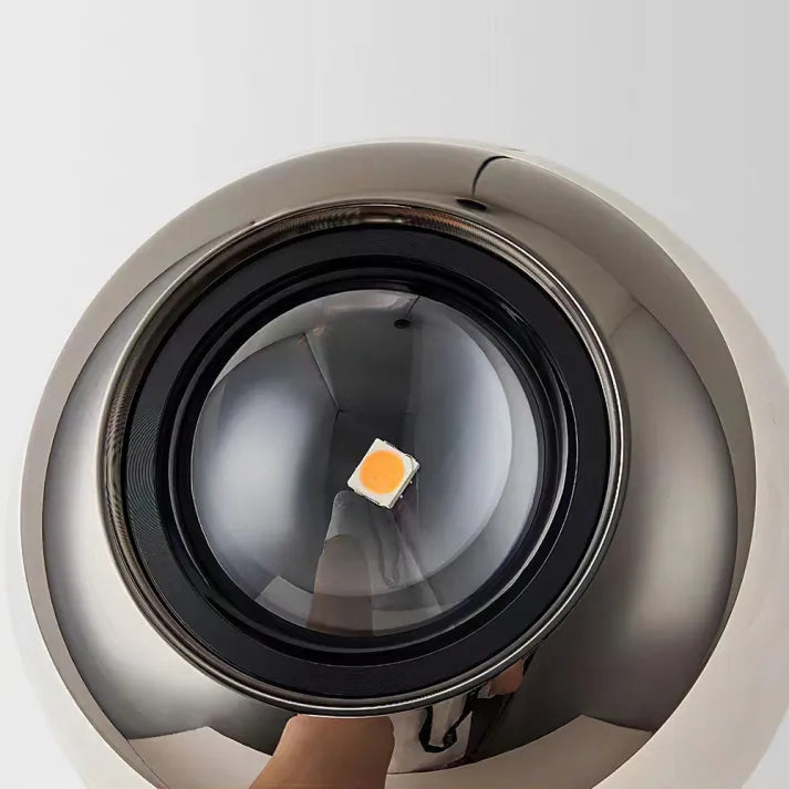 AlbaSphere Skandinavische Marmor-Alabaster Pendelleuchte | Elegantes Globus-Design | Luxuriöse Beleuchtung für Zuhause