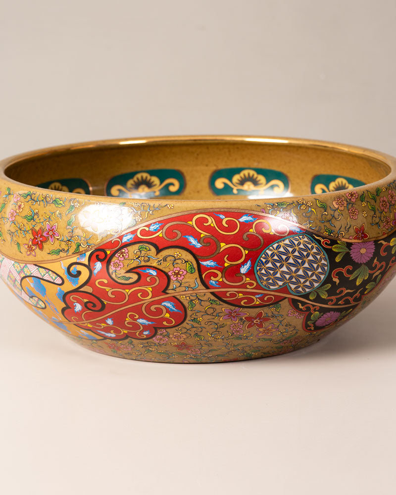 AquaZen Porzellan Arbeitsplattenbecken | Hochwertiges Design Waschbecken | Eleganz für Bad & Küche