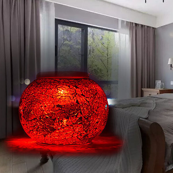 SolarArt Gartenleuchte | Kreatives Design aus Buntglas | LED Solar | Outdoor Beleuchtung