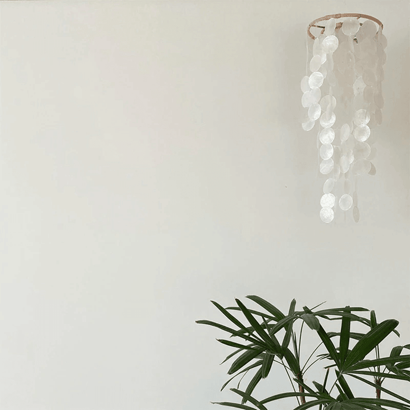 ShellDreams Handgefertigtes Babyzimmer Windspiel | Muschel-Mobile | Beruhigende Klänge