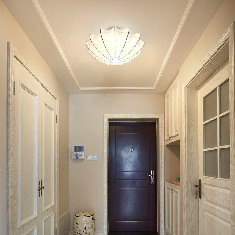 LumoNova Minimalistische Runde Deckenleuchte | Faux-Seide Design | 1/3/5 Licht | Skandinavischer Stil