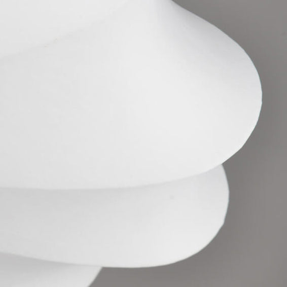 LumoNova Minimalistische Runde Deckenleuchte | Faux-Seide Design | 1/3/5 Licht | Skandinavischer Stil