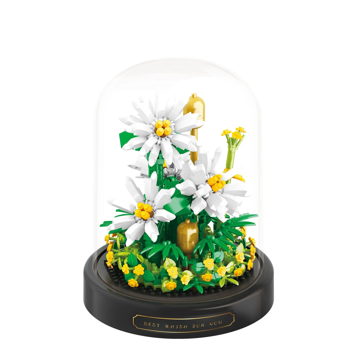 BloomBrick DIY Mikro Blumen Bausteine | Mini Ziegel Puzzle | Heimdekoration & Geschenkidee für Kinder