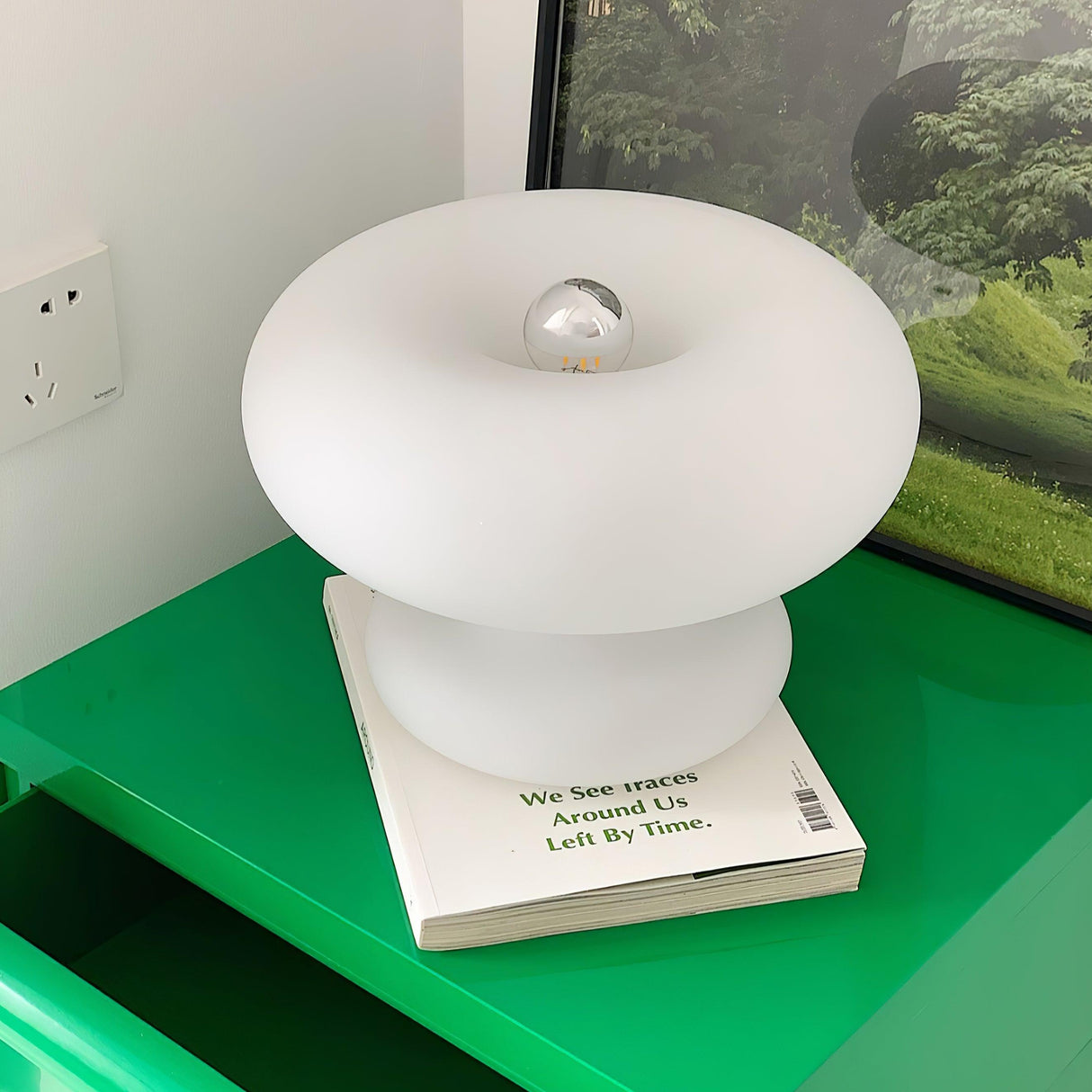 LumiDonut LED Tischlampe | Modernes Design | Warmweißes Licht | Perfekt für Büro & Wohnräume