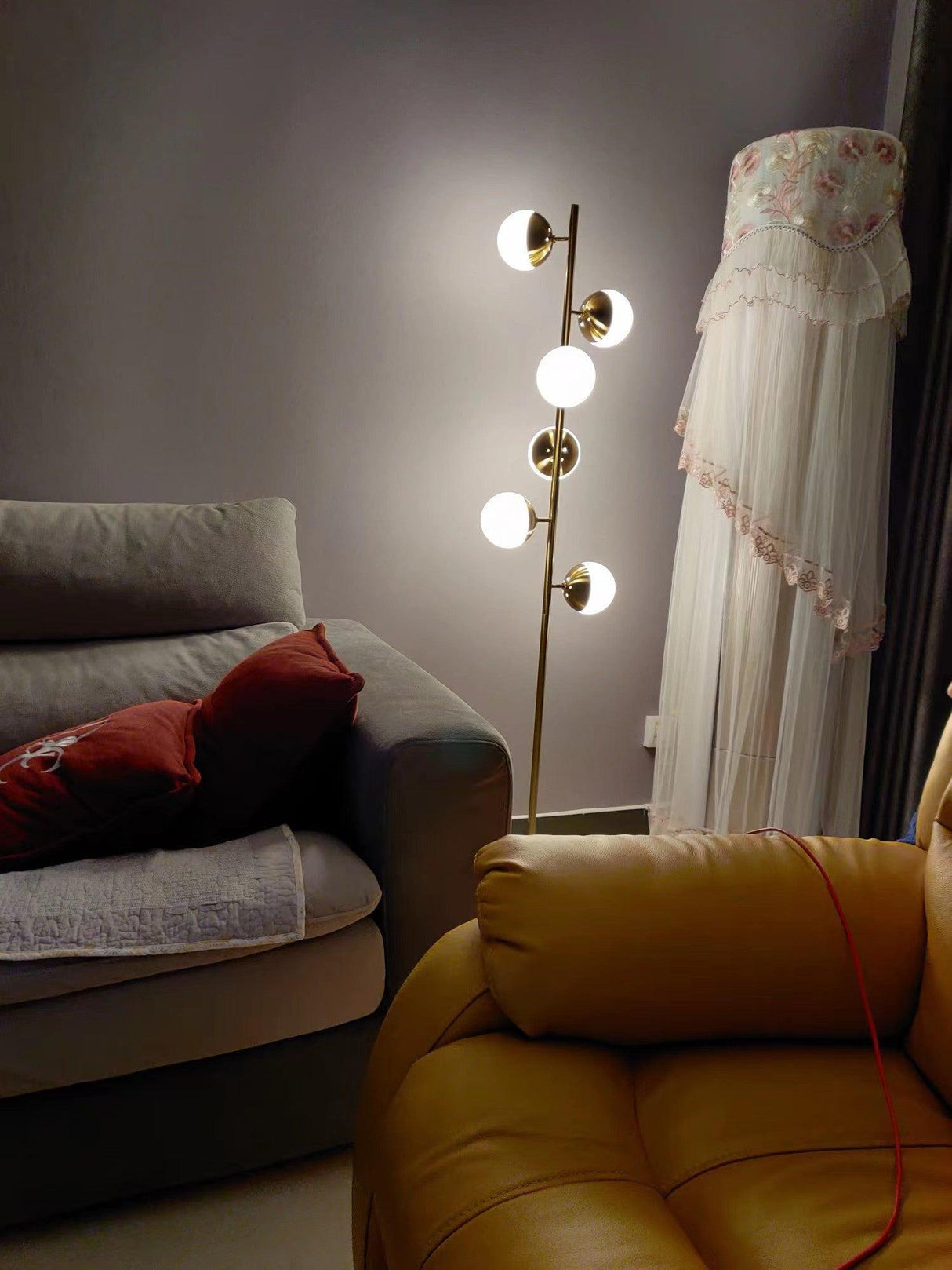 LumoTree Doppler LED-Baumleuchte | Elegantes Design | Warmweißes Licht | Dekoration für Innenräume