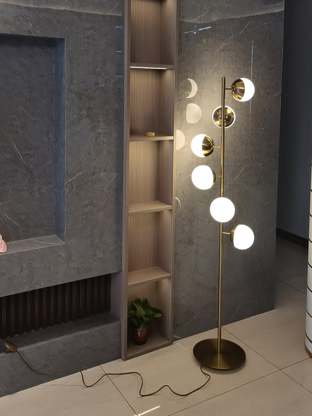 LumoTree Doppler LED-Baumleuchte | Elegantes Design | Warmweißes Licht | Dekoration für Innenräume