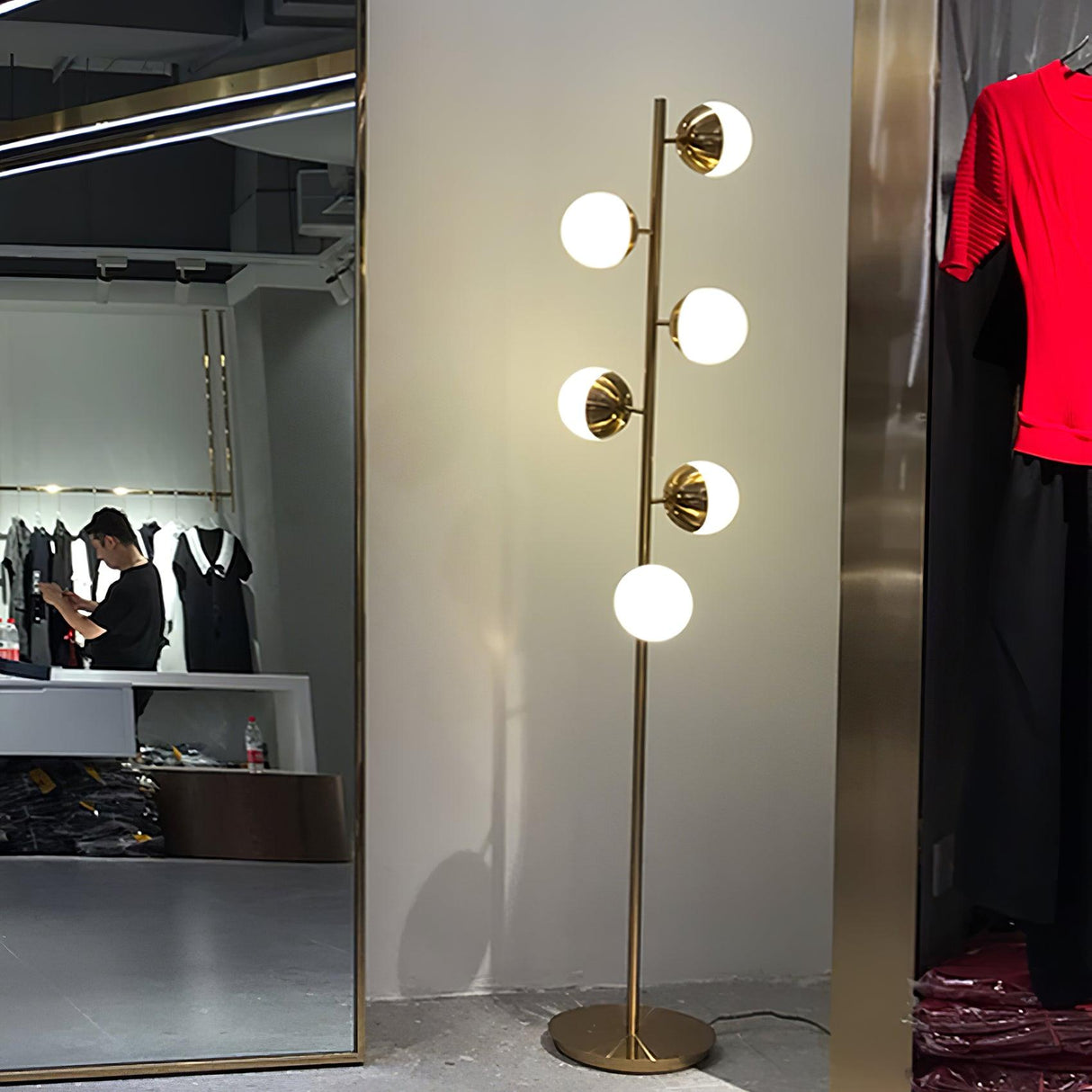 LumoTree Doppler LED-Baumleuchte | Elegantes Design | Warmweißes Licht | Dekoration für Innenräume