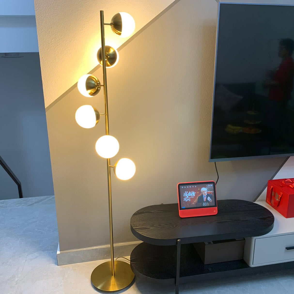 LumoTree Doppler LED-Baumleuchte | Elegantes Design | Warmweißes Licht | Dekoration für Innenräume