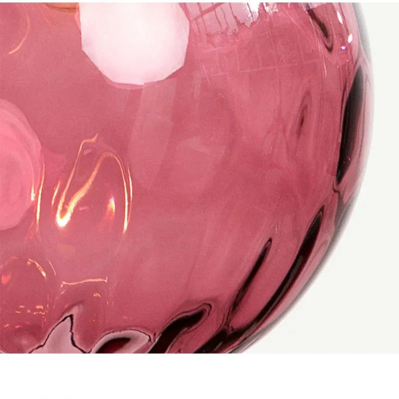 HelderBol Hängelampe aus Glas | Modernes Design | Farbige Beleuchtung für Zuhause