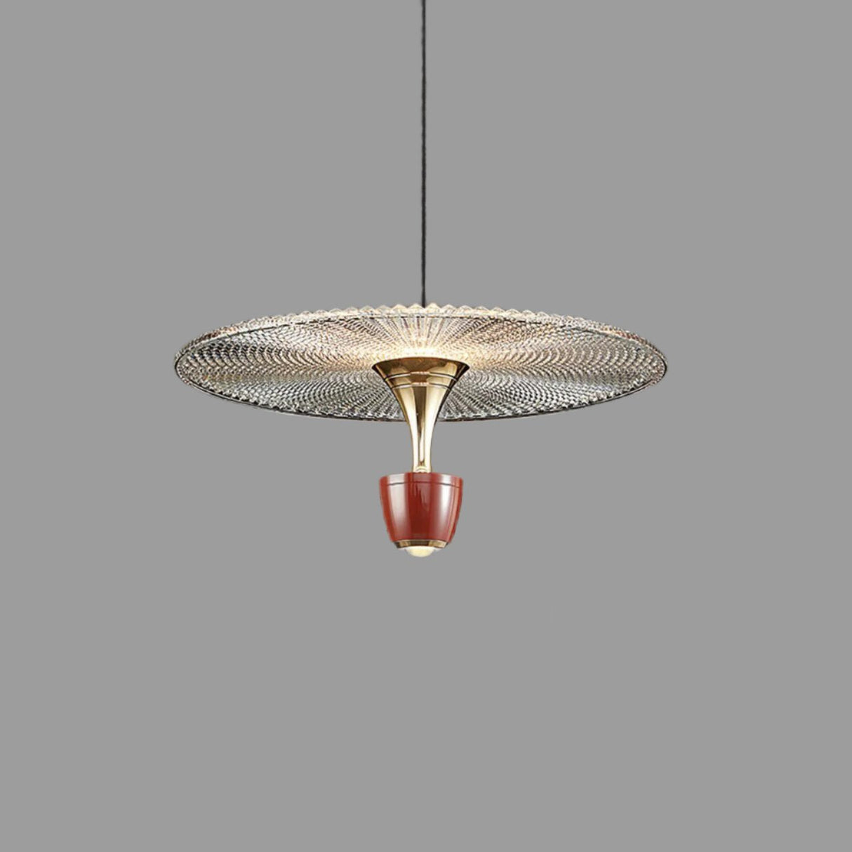 LunaDisk Moderne LED Pendelleuchte | Elegantes Scheibendesign | Dimmbar & Energieeffizient